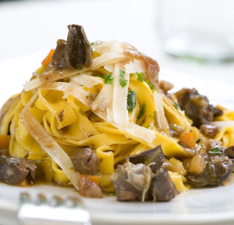 tagliatella di lumache in bianco