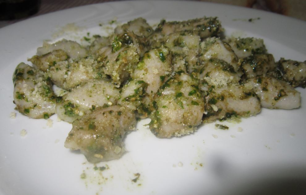 gnocchi al pesto