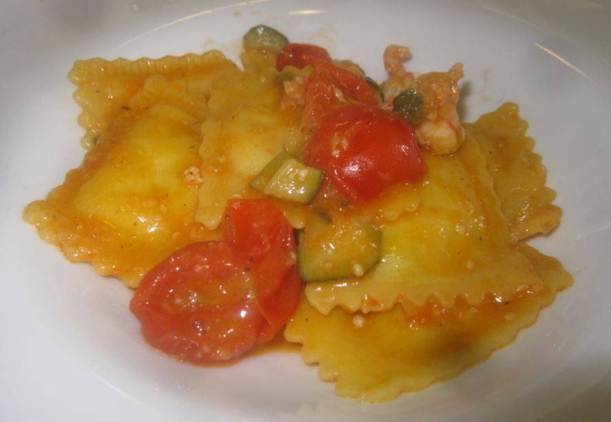 tortelli alla spigola